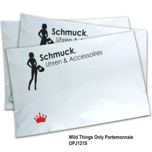 Wild Things Only Portemonnaie Leder RFID Schutz schwarz Dollarclip OPJ121S