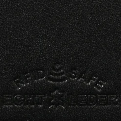 Wild Things Only Portemonnaie Leder RFID Schutz schwarz Dollarclip OPJ121S